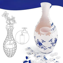 Load image into Gallery viewer, 3D Art Puzzle Vase - A gift for people who love art