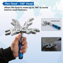 Load image into Gallery viewer, Saker 5-In-1 Adjustable Ratchet Wrench