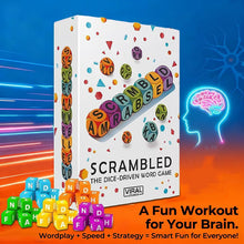 Load image into Gallery viewer, Scrambled Dice Word Game Set