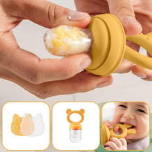 Load image into Gallery viewer, Baby Food Fruit Feeder &amp; Breastmilk Popsicle Mold Set