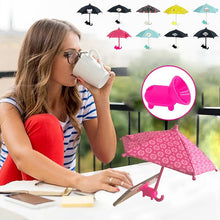 Load image into Gallery viewer, Cute Mobile Phone Holder with Sun Umbrella