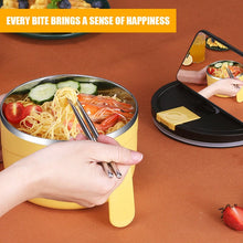 Load image into Gallery viewer, Stainless steel instant noodle bowl