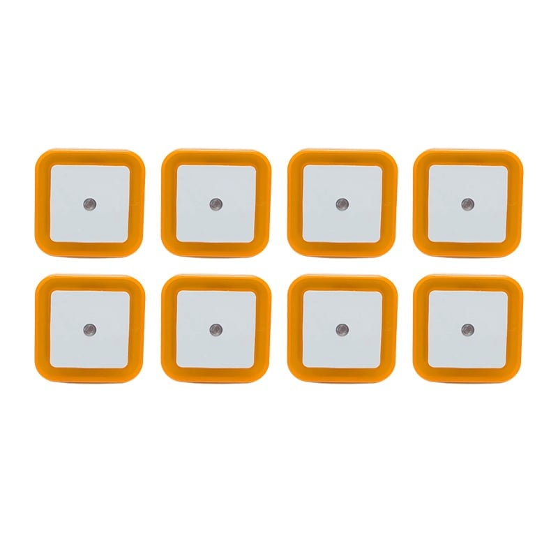Square Light-Controlled Night Light