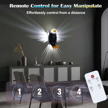 Load image into Gallery viewer, Magnetic Wall-Mounted Eagle Night Light with Remote Control