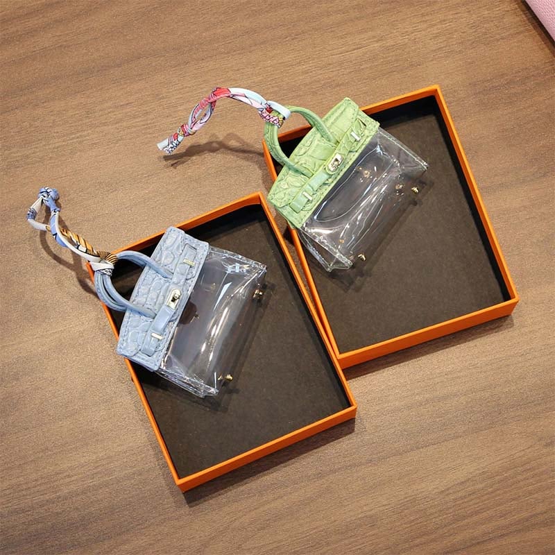 Trendy Mini Transparent Key Case