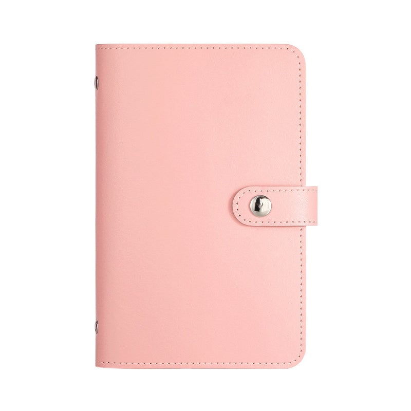 A6 Snap-Button Mirror Finish Savings Binder
