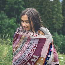 Load image into Gallery viewer, To My Wife Blanket – Romantic Gift from Husband