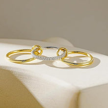 Load image into Gallery viewer, Interlocking Stackable Rings for Women