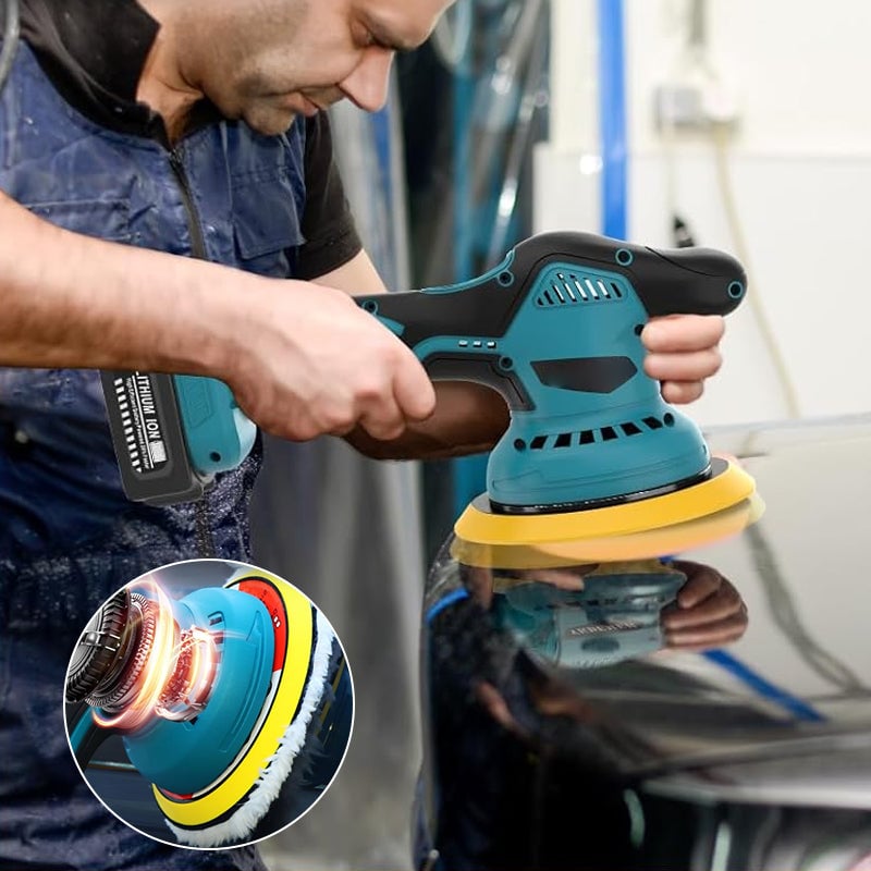 Sakerplus 8-Speed Cordless Car Polishing Machine