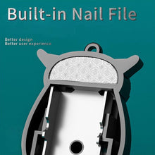 Load image into Gallery viewer, Foldable Mini Nail Clippers with Keychain
