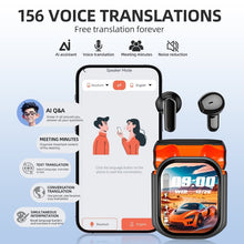 Load image into Gallery viewer, Color screen noise-canceling translation headphones