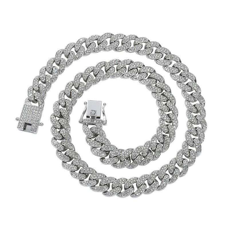 Bling Cuban Link Dog Collar