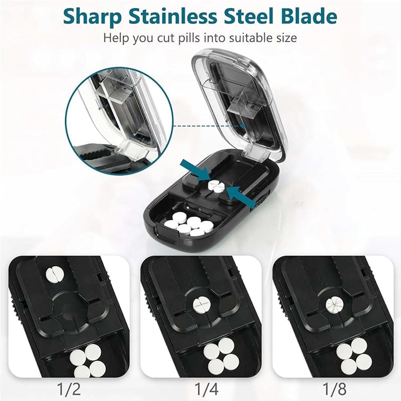 Multi Pill Cutter with Precision Guide