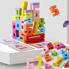 Load image into Gallery viewer, Montessori-Inspired Wooden Number Blocks – Unlock Your Child’s Potential!