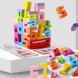 Montessori-Inspired Wooden Number Blocks – Unlock Your Child’s Potential!
