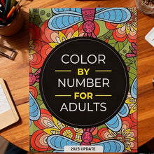 Load image into Gallery viewer, Color By Number Coloring Book for Adults