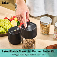 Load image into Gallery viewer, Electric Mason Jar Vacuum Sealer Kit