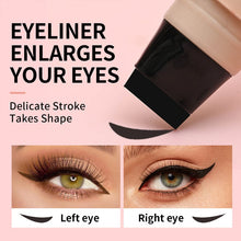 Load image into Gallery viewer, Dual-Head Design Rotating Eyeliner Stamp Pen