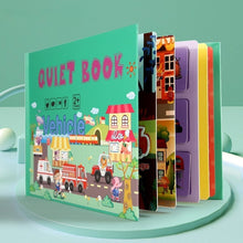 Load image into Gallery viewer, Busy Book for Kids to Develop Learning Skills Quiet Book Preschool Educational Toy