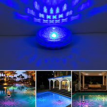 Load image into Gallery viewer, 2 PCS - Timer Function Solar-Powered Pool Light with 3 Brightness Levels &amp; 9 Colors