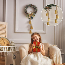 Load image into Gallery viewer, Metal Bells &amp; Mini Wreath Door Hangers