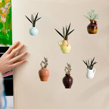 Load image into Gallery viewer, Magnetic Vase Fridge Stickers
