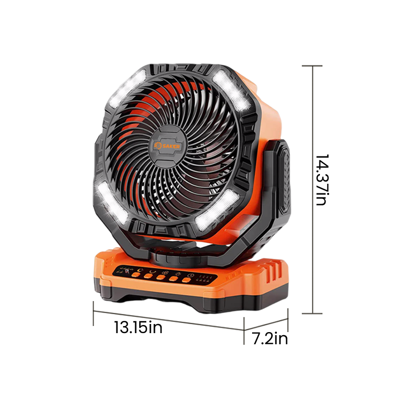 Outdoor Portable Cooling Fan - Rechargeable Camping Fan