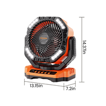 Load image into Gallery viewer, Outdoor Portable Cooling Fan - Rechargeable Camping Fan