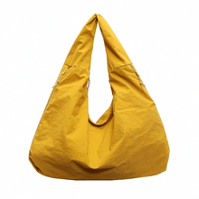 Load image into Gallery viewer, Women's Solid Color Textured Draped Tote Bag