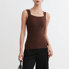 Load image into Gallery viewer, U Neck Shapewear Built-in Bra Tank