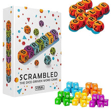 Load image into Gallery viewer, Scrambled Dice Word Game Set