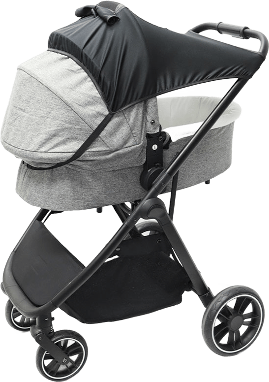 UV Protective Baby Stroller Sunshade with Top Opening