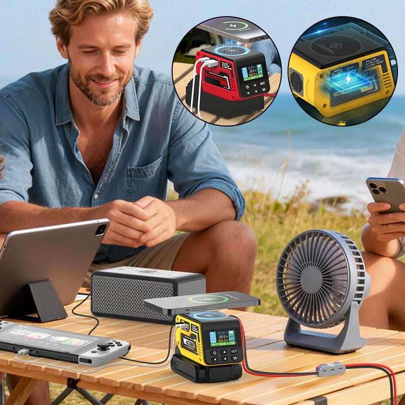 Portable Adjustable Voltage Power Converter
