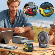Load image into Gallery viewer, Portable Adjustable Voltage Power Converter