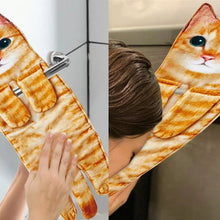 Load image into Gallery viewer, Cute Cat Hand Towel