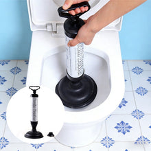 Load image into Gallery viewer, High-Pressure Toilet Plunger Set with Dual Suction Cups