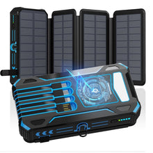 Load image into Gallery viewer, Sakerplus Wireless Portable 30000 Solar Charger Power Bank