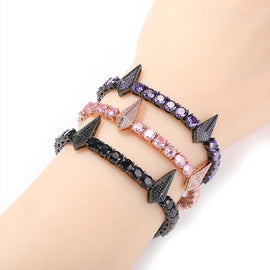 Black Panther Tennis Bracelet
