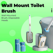 Load image into Gallery viewer, Wall Mounted Toilet Brush Set