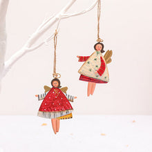 Load image into Gallery viewer, Retro Iron Art Christmas Angel Decoration