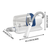 Load image into Gallery viewer, Pet Grooming Kit with 2.3L Vacuum Suction – Low Noise &amp; 5-in-1 Tools
