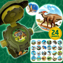 Load image into Gallery viewer, Dinosaur Projection Children's Watch Light-Up Toy