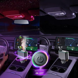 Retractable 5-in-1 Car Charger with Aromatherapy Diffuser
