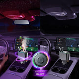 Retractable 5-in-1 Car Charger with Aromatherapy Diffuser