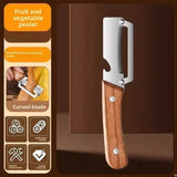 Kitchen Multi-Function Stainless Steel Thickened Fruit Peeler Knife