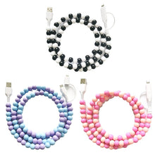 Load image into Gallery viewer, Creative Beaded 2-in-1 Data Cable