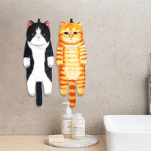Load image into Gallery viewer, Cute Cat Hand Towel