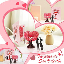 Load image into Gallery viewer, 3D Pop-Up Valentine’s Day &amp; Anniversary Love Tree Greeting Card