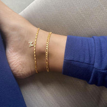 Load image into Gallery viewer, A-Z Letter Layered Ankle Bracelets for Women