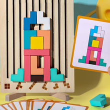 Load image into Gallery viewer, Wooden Stacking Puzzle Set